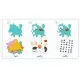 Set creativ colaje animale din fetru Djeco