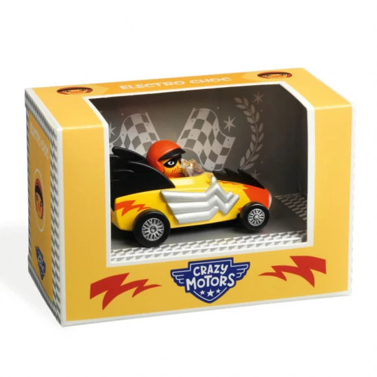 Masina Electro Choc Colectia Crazy Motors Djeco Masina Electro Choc Colectia Crazy Motors Djeco