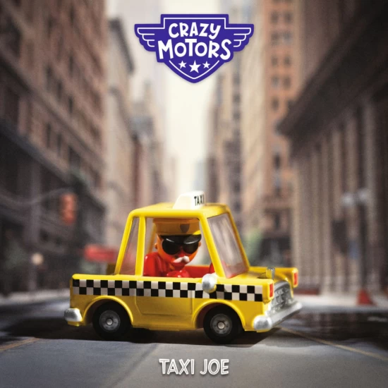 Masina Taxiul lui Joe Colectia Crazy Motors Djeco Masina Taxiul lui Joe Colectia Crazy Motors Djeco