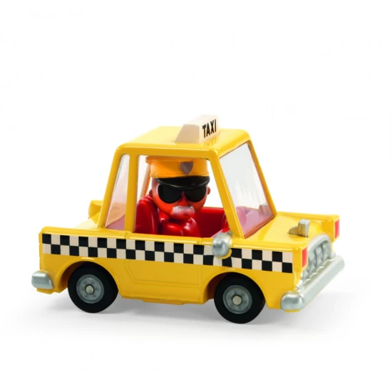 Masina Taxiul lui Joe Colectia Crazy Motors Djeco Masina Taxiul lui Joe Colectia Crazy Motors Djeco