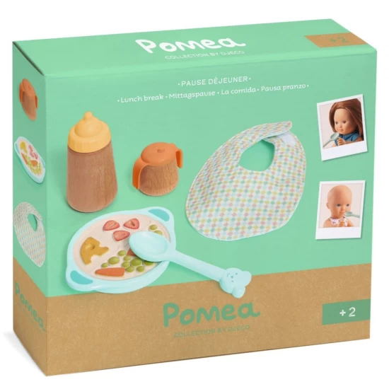 Set de servit masa pentru papusi Colectia Pomea Djeco