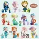 Set figurine Sidonie si Zick colectia Tinyly Djeco