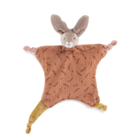 Jucarie bebe senzoriala Iepuras argila Moulin Roty Jucarie bebe senzoriala Iepuras argila Moulin Roty
