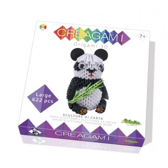 Set creativ Origami 3D Panda Creagami Set creativ Origami 3D Panda Creagami