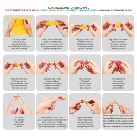 Set creativ Origami 3D Titirezi Creagami Set creativ Origami 3D Titirezi Creagami