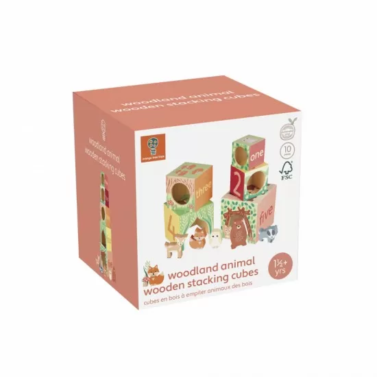 Cuburi de stivuit Orange Tree Toys Cuburi de stivuit Orange Tree Toys