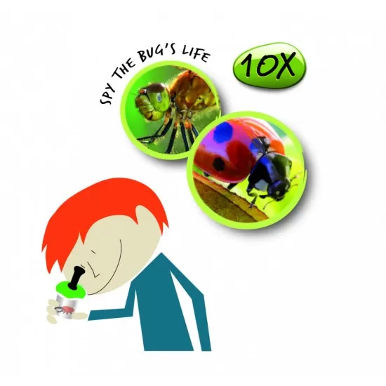 Cutie cu microscop pentru observarea insectelor Navir Cutie cu microscop pentru observarea insectelor Navir