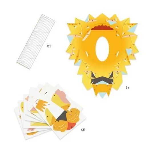 Decoratie mobila camera copil Regele leu Djeco Decoratie mobila camera copil Regele leu Djeco