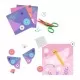 Set creativ decupaje Djeco cu foarfeca cu taietura ondulata Set creativ decupaje Djeco cu foarfeca cu taietura ondulata