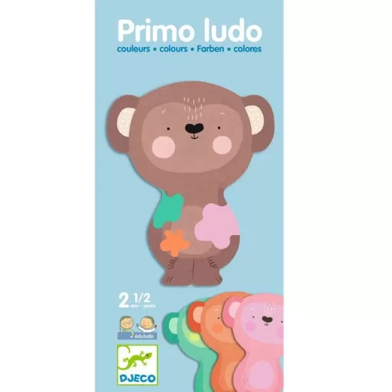 Joc educativ Eduludo Djeco - Primo ludo culori Joc educativ Eduludo Djeco - Primo ludo culori