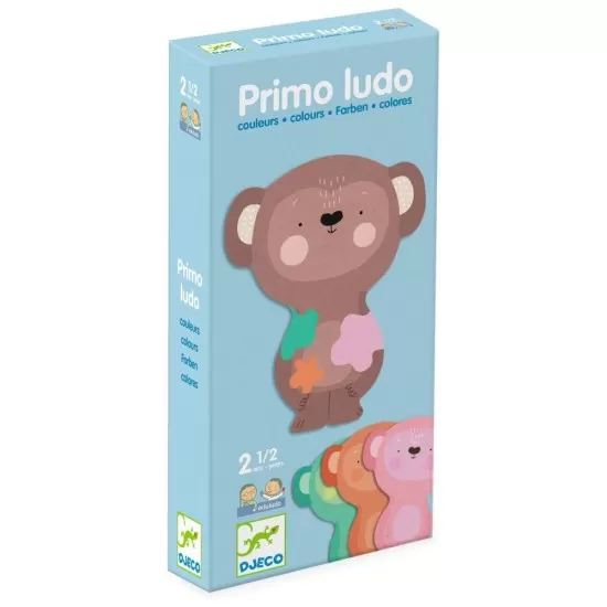 Joc educativ Eduludo Djeco - Primo ludo culori Joc educativ Eduludo Djeco - Primo ludo culori