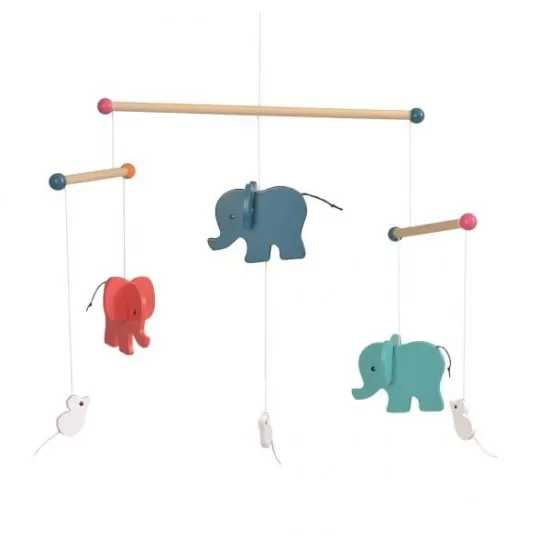Decoratie mobila lemn Elefanti - Egmont Decoratie mobila lemn Elefanti - Egmont