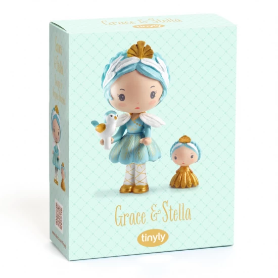 Figurine Grace & Stella Colectia Tinyly Djeco Figurine Grace & Stella Colectia Tinyly Djeco