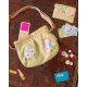 Geanta din bumbac cu accesorii pentru fetite Djeco