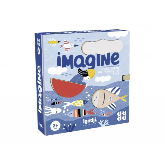 Puzzle si joc Londji - Imagineaza-ti! Puzzle si joc Londji - Imagineaza-ti!