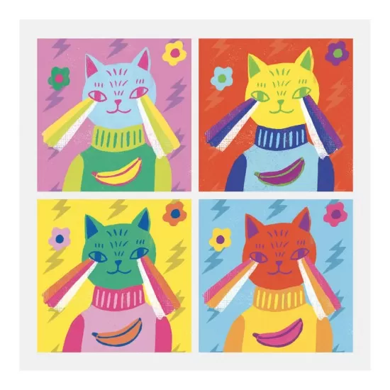 Colaj Djeco Inspired by Andy Warhol Colaj Djeco Inspired by Andy Warhol