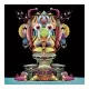Set stickere Fructe si legume Djeco Inspired by Arcimboldo
