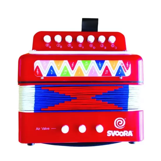Acordeon pentru copii Svoora rosu Acordeon pentru copii Svoora rosu