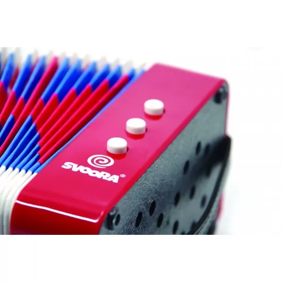 Acordeon pentru copii Svoora rosu Acordeon pentru copii Svoora rosu