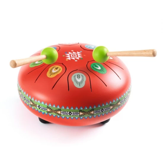 Instrument muzical Toba metalica rosie Djeco
