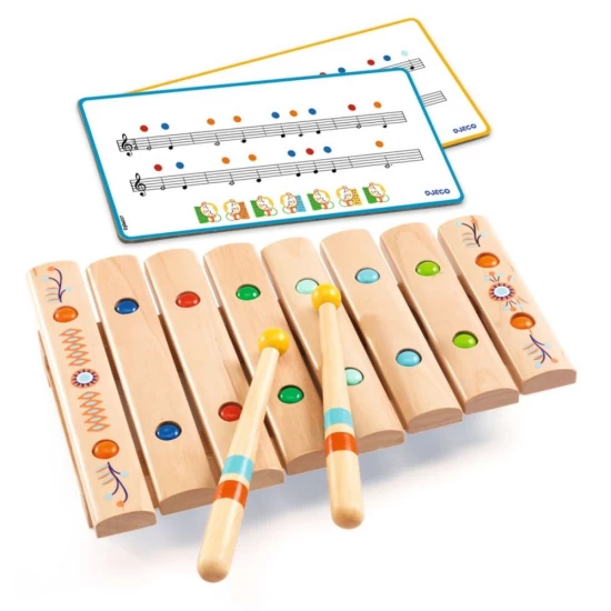 Instrument muzical Xilofon din lemn Djeco