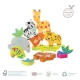 Joc Animale din jungla de stivuit Orange Tree Toys Joc Animale din jungla de stivuit Orange Tree Toys