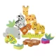 Joc Animale din jungla de stivuit Orange Tree Toys Joc Animale din jungla de stivuit Orange Tree Toys