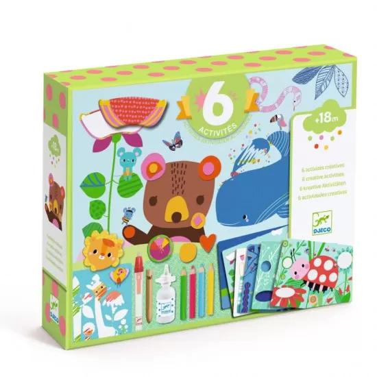 Joc creativ 6 activitati Djeco Joc creativ 6 activitati Djeco