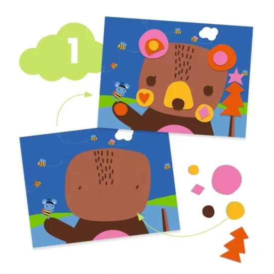 Joc creativ 6 activitati Djeco Joc creativ 6 activitati Djeco