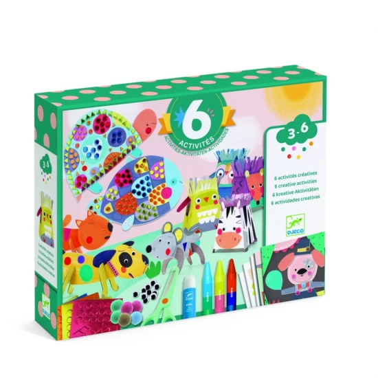 Joc creativ Casa animalelor Djeco Joc creativ Casa animalelor Djeco