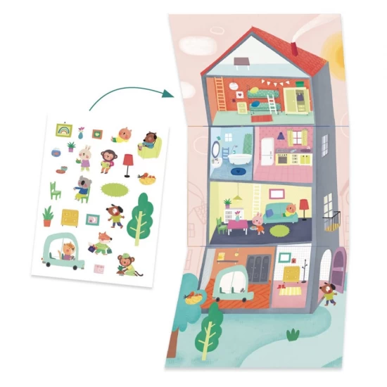 Joc creativ Casa animalelor Djeco Joc creativ Casa animalelor Djeco