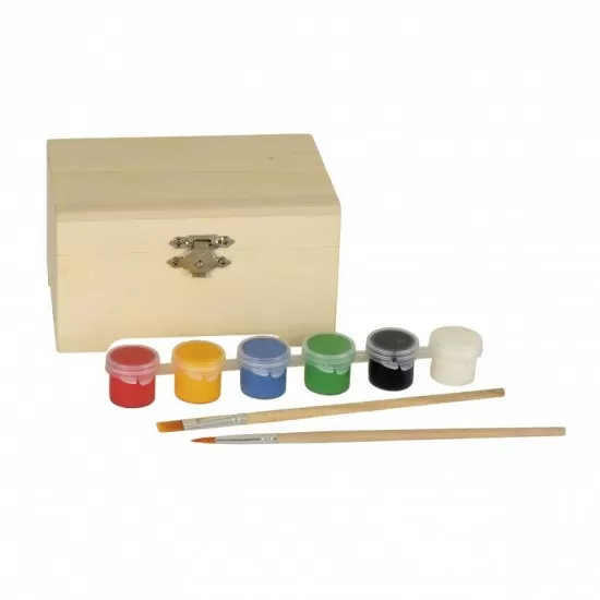 Cutie din lemn de pictat Egmont Toys Cutie din lemn de pictat Egmont Toys
