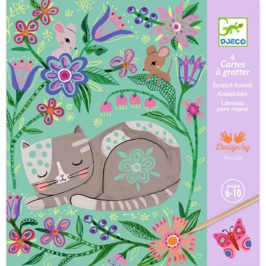 Joc creativ de razuit - Animale din gradina Joc creativ de razuit - Animale din gradina