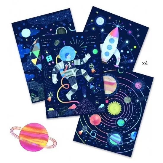 Joc creativ de razuit Cosmos