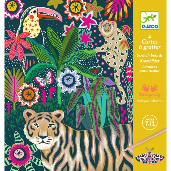 Joc creativ de razuit Rococo Djeco Joc creativ de razuit Rococo Djeco