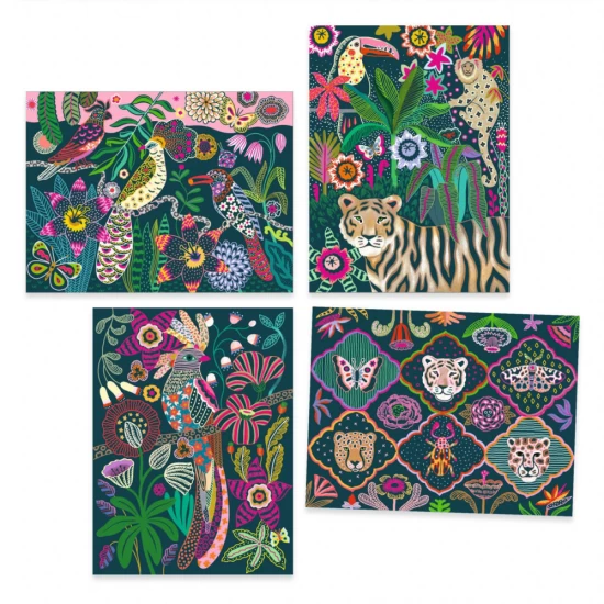 Joc creativ de razuit Rococo Djeco Joc creativ de razuit Rococo Djeco