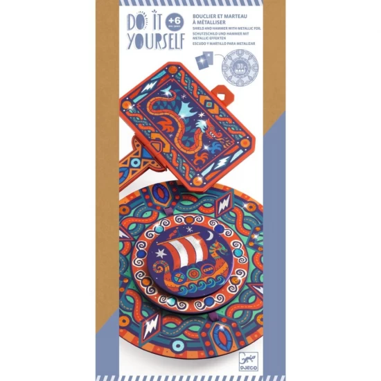 Joc creativ DIY Ca un viking Djeco Joc creativ DIY Ca un viking Djeco