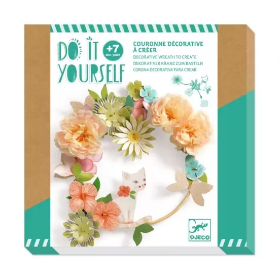 Joc creativ DIY Coronita cu flori Dalia Djeco Joc creativ DIY Coronita cu flori Dalia Djeco