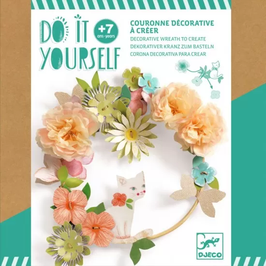 Joc creativ DIY Coronita cu flori Dalia Djeco Joc creativ DIY Coronita cu flori Dalia Djeco