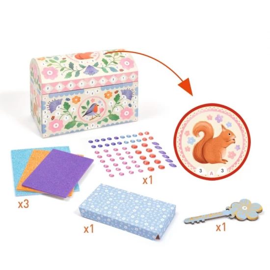 Set creativ DIY Cufar fermecat Djeco