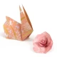 Joc creativ foi pentru origami Haru Djeco Joc creativ foi pentru origami Haru Djeco