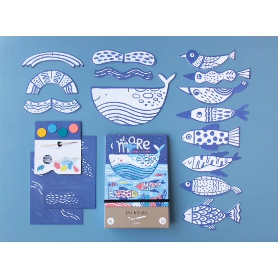 Set creativ de pictat La mare Londji Set creativ de pictat La mare Londji