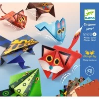 Joc creativ origami Animale saltarete Djeco