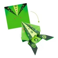 Joc creativ origami Animale saltarete Djeco