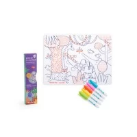 Plansa din silicon de colorat Moulin Roty