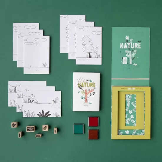 Joc creativ Stampile Natura Londji