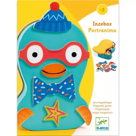 Joc cu magneti Portanimo Djeco - Alege cel mai simpatic animal