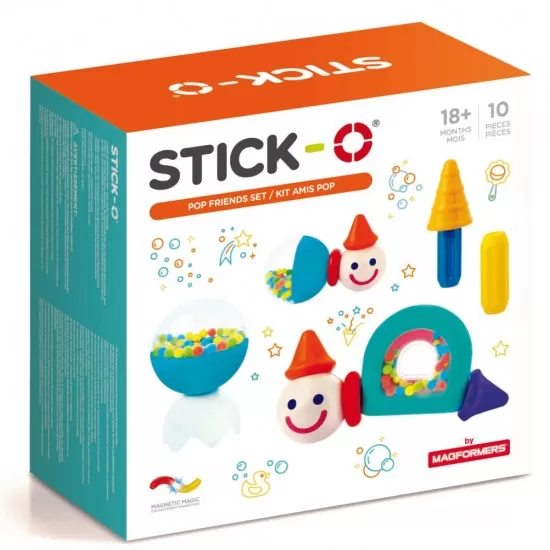 Joc cu magneti Stick-O - Prieteni pop Joc cu magneti Stick-O - Prieteni pop