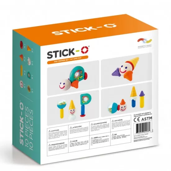 Joc cu magneti Stick-O - Prieteni pop Joc cu magneti Stick-O - Prieteni pop