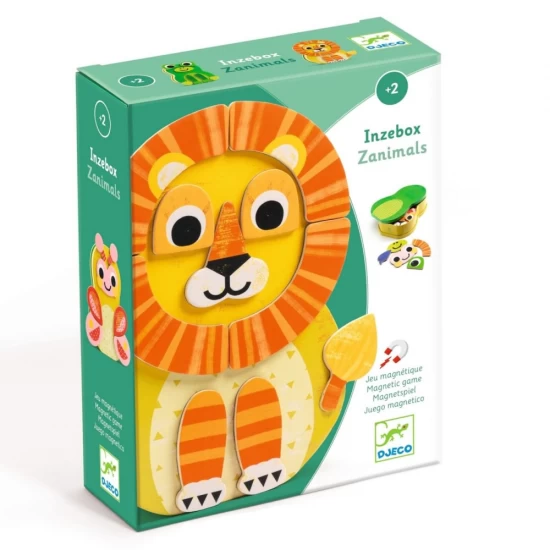 Joc cu magneti Zanimals Djeco Joc cu magneti Zanimals Djeco